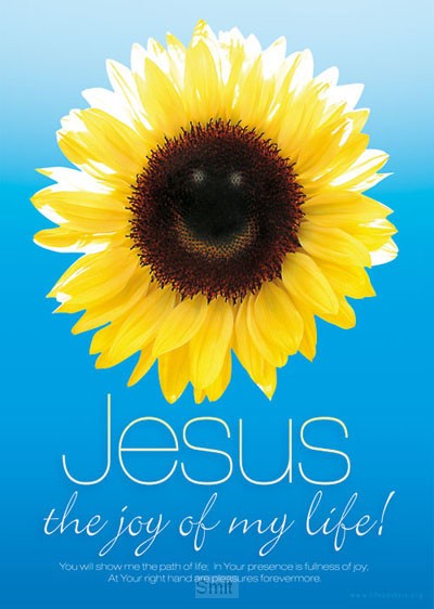 Poster a4 let My joy and peace be yours