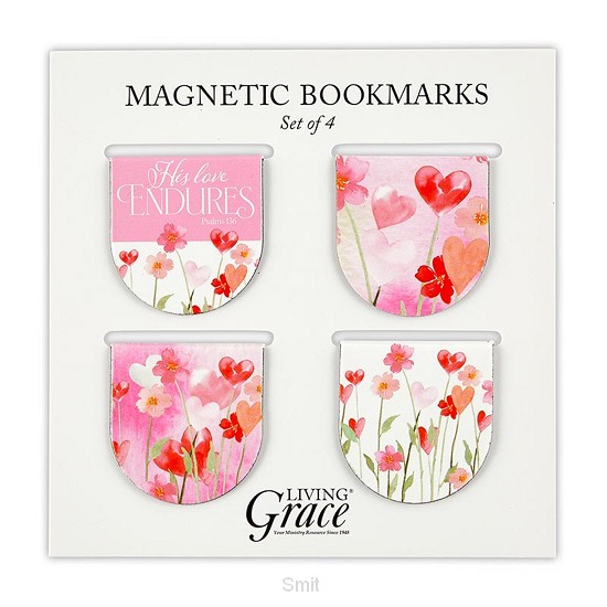 Magnetic Bookmark (4) His Love