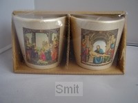 Kaarsen religieus set 2