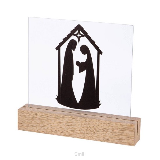 Tafeldecoratie Maria Jozef kindje Jezus