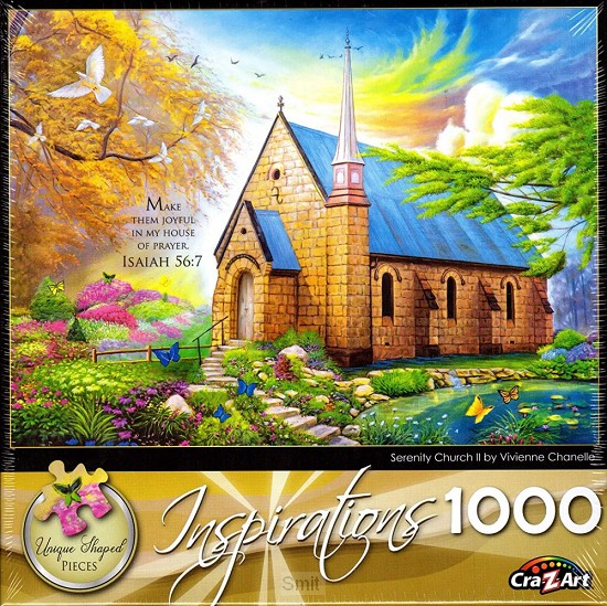Puzzel Serenity Church (1000 stukjes)