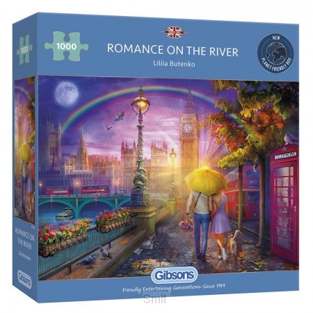 Romance on the river 1000 stukjes