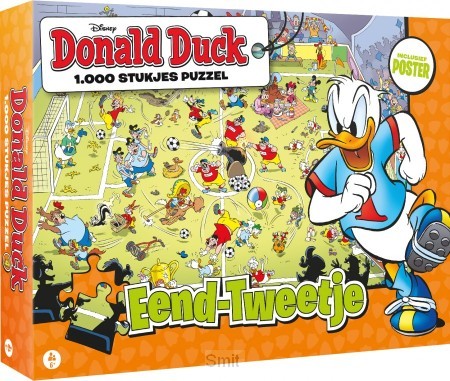 Donald Duck puzzel - Eend-Tweetje nw 1000 stukjes