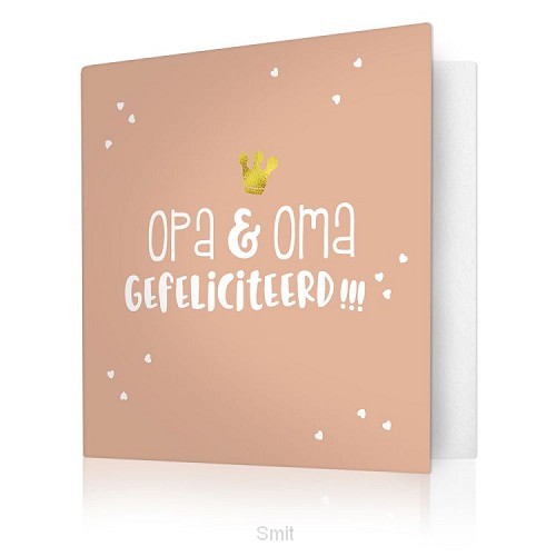 Gefeliciteerd Opa & Oma