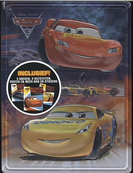 Disney Pixar Cars 3 Happy Tin