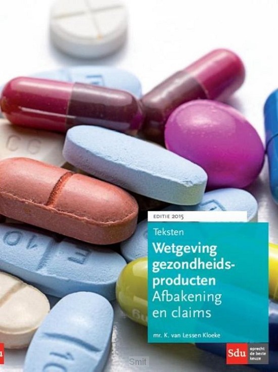 Teksten wetgeving gezondheidsproducten / 2015