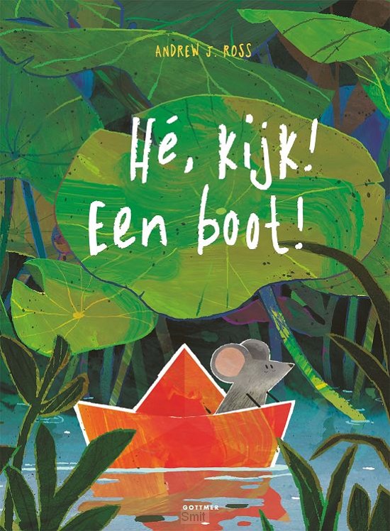 Hé, kijk! Een boot!