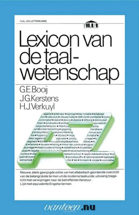 Lexicon van de taalwetenschap