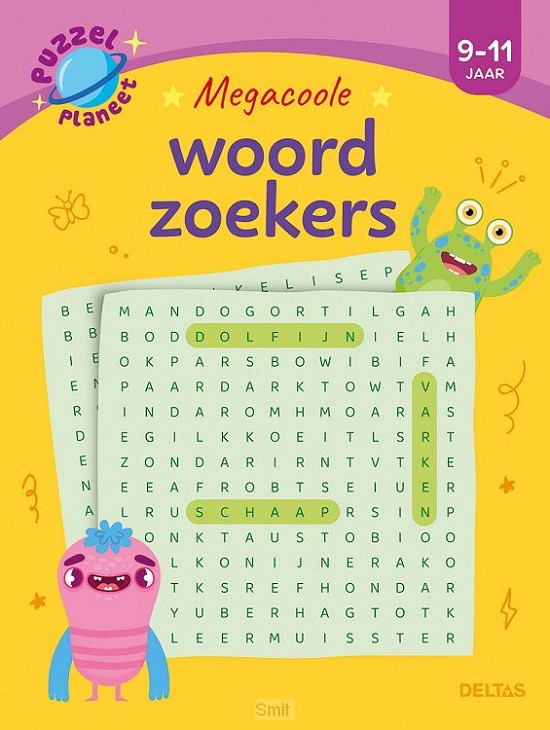 Puzzelplaneet - Megacoole woordzoekers / (9-11 jaar