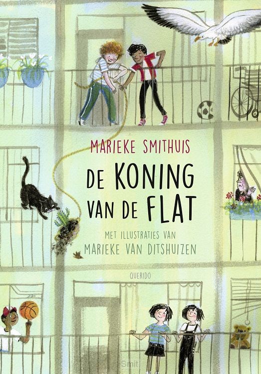 De koning van de flat