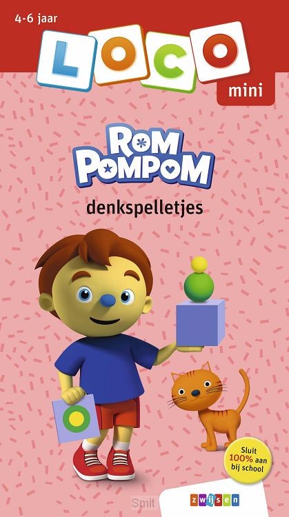 Rompompom denkspelletjes / 4-6 jaar
