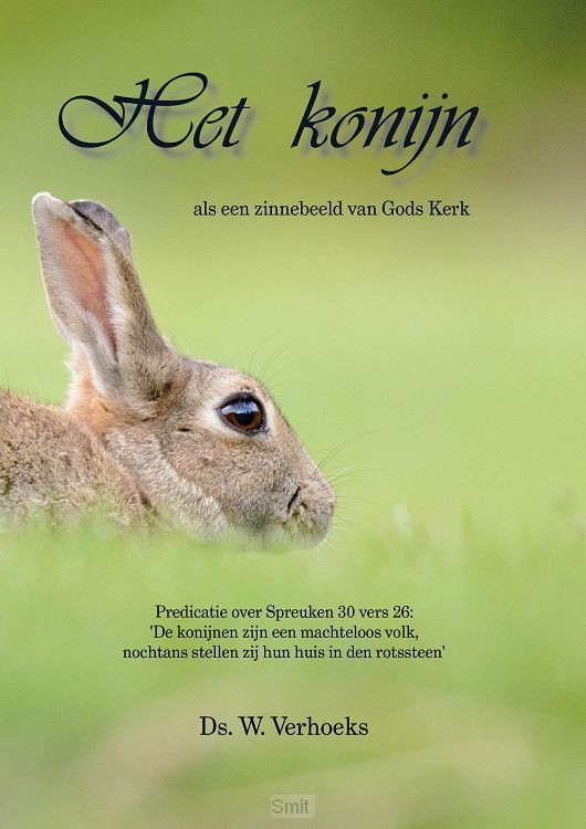Konijn als een zinnebeeld v/d kerke Gods