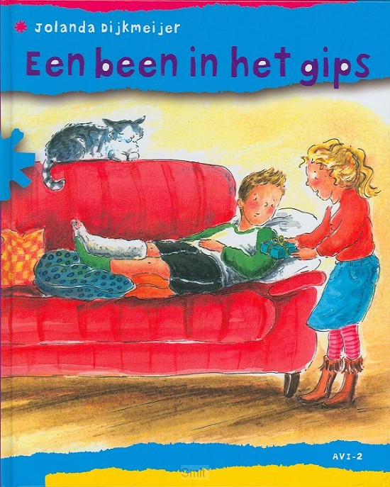 Been in het gips