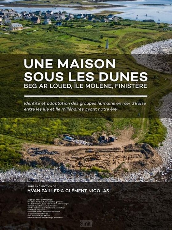 Une maison sous les dunes : Beg ar Loued, île Molène, Finistère