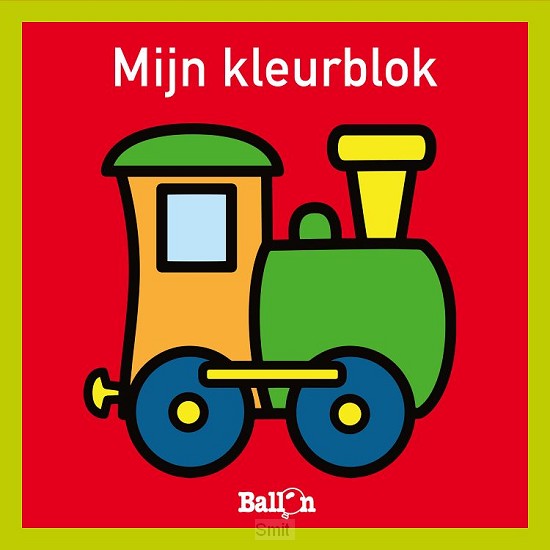 Mijn kleurblok trein 2+