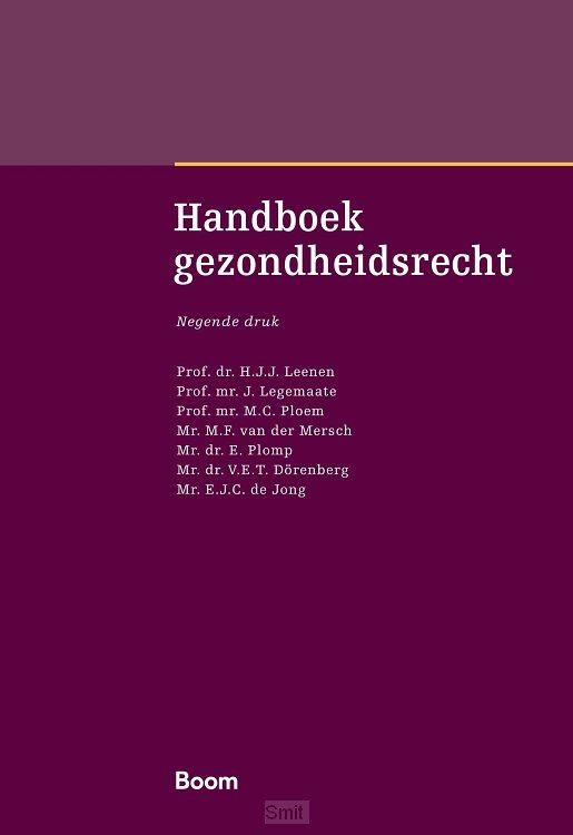 Handboek gezondheidsrecht
