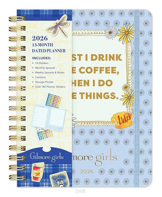 2026 Gilmore Girls 13-Month Weekly Planner