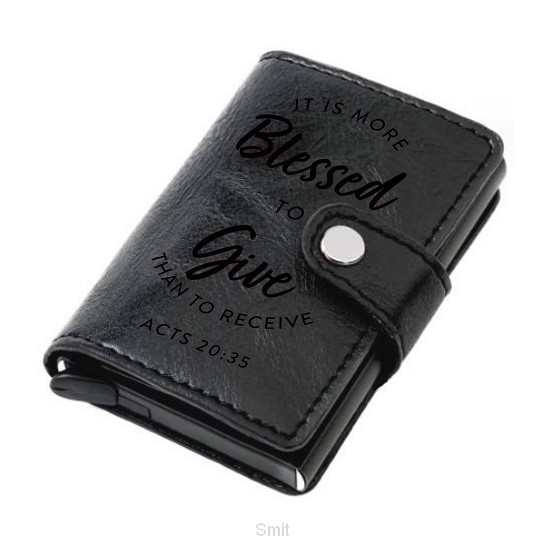 Wallet give zwart