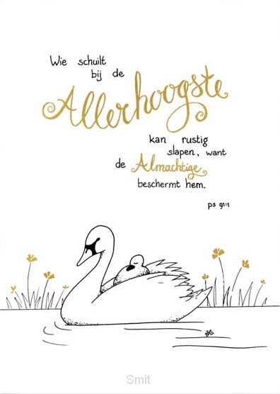 Kaart Wie schuilt bij de Allerhoogste