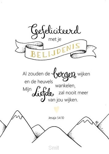 Belijdenis   bergen