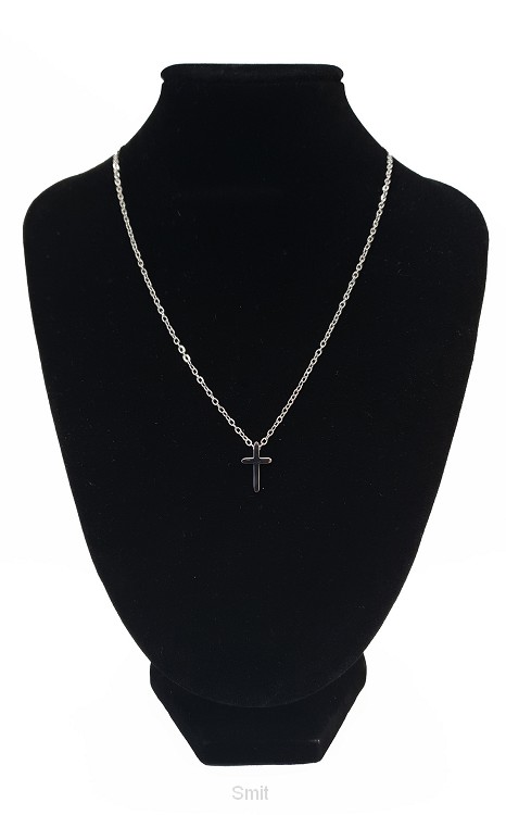 Ketting kruisje - zilver