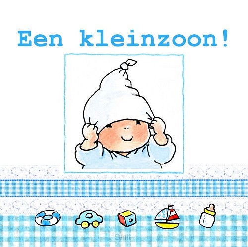 Dubbele kaart 12x12 een kleinzoon
