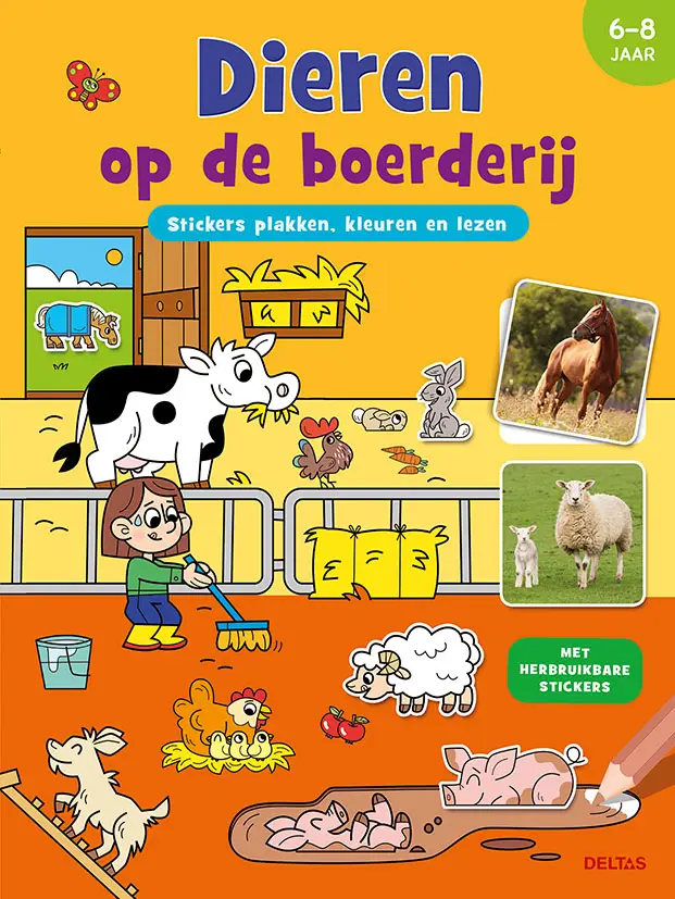 Dieren op de boerderij (6-8 j.)