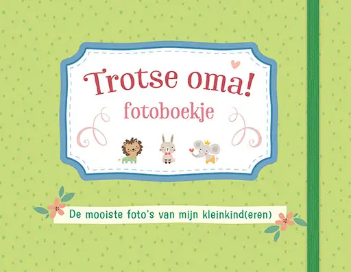Trotse oma! fotoboekje (groen)