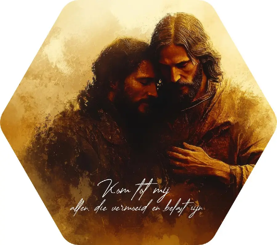 Kom tot mij. Maat L 50cm