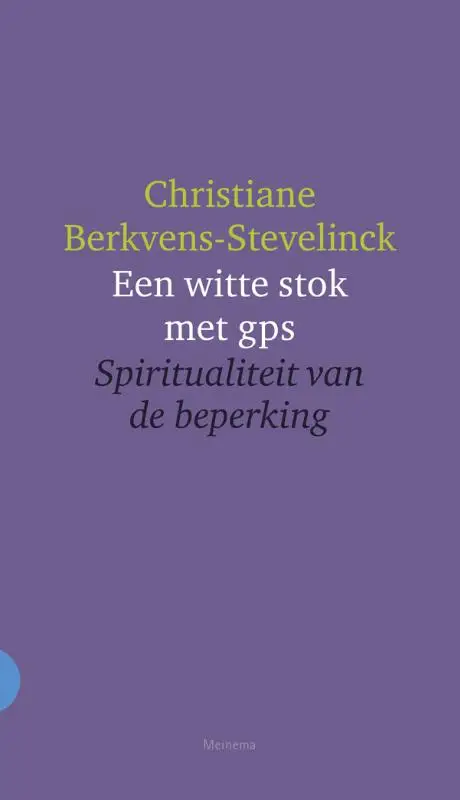 Witte stok met gps
