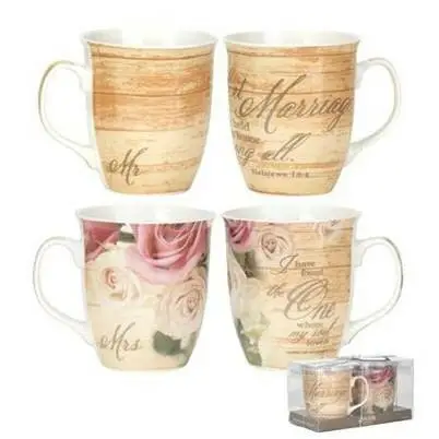 Mug Mr & Mrs let marriage
