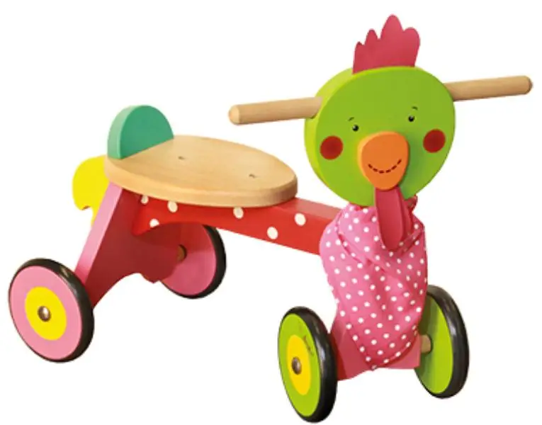 DUSHI LOOPFIETS 4 WIELEN CHICK (ROZE)