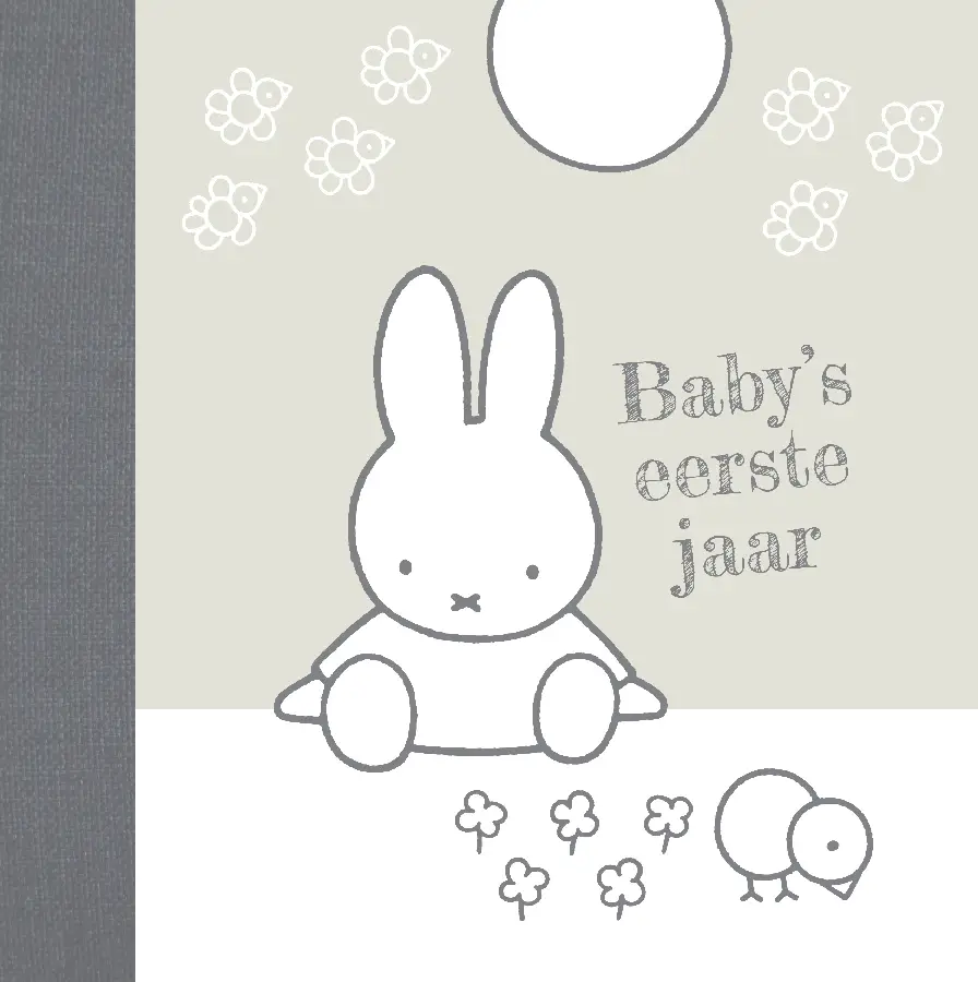 Nijntje baby's 1e jaar zilver herziene e