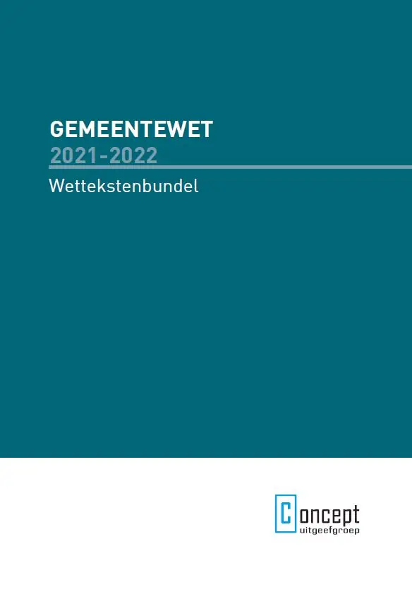 Gemeentewet / 2021-2022