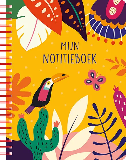 Mijn notitieboek (tropical yellow)