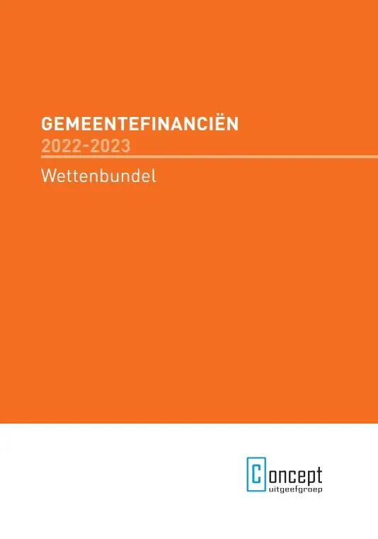 Gemeentefinanciën / 2022-2023