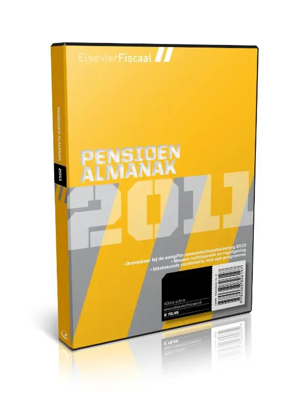 Elsevier pensioen almanak / 2011