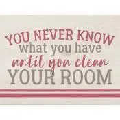 You never know what you have