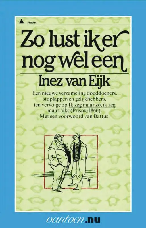 Zo lust ik er nog wel een