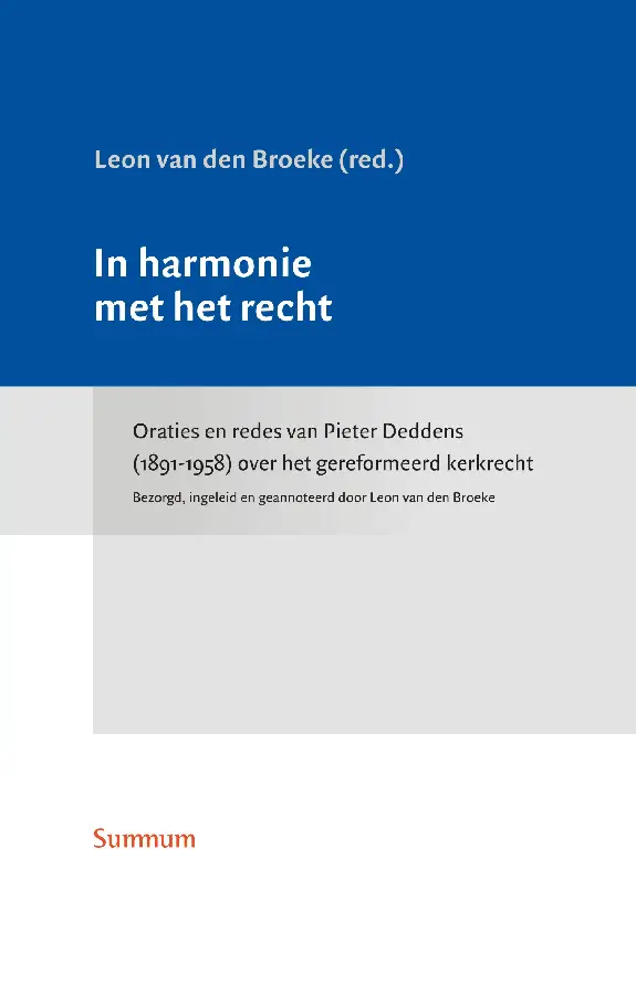In harmonie met het recht