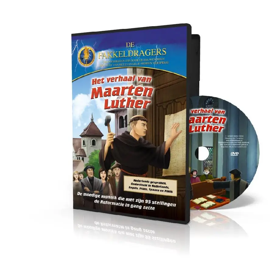 Waargebeurd verhaal + gratis dvd Luther