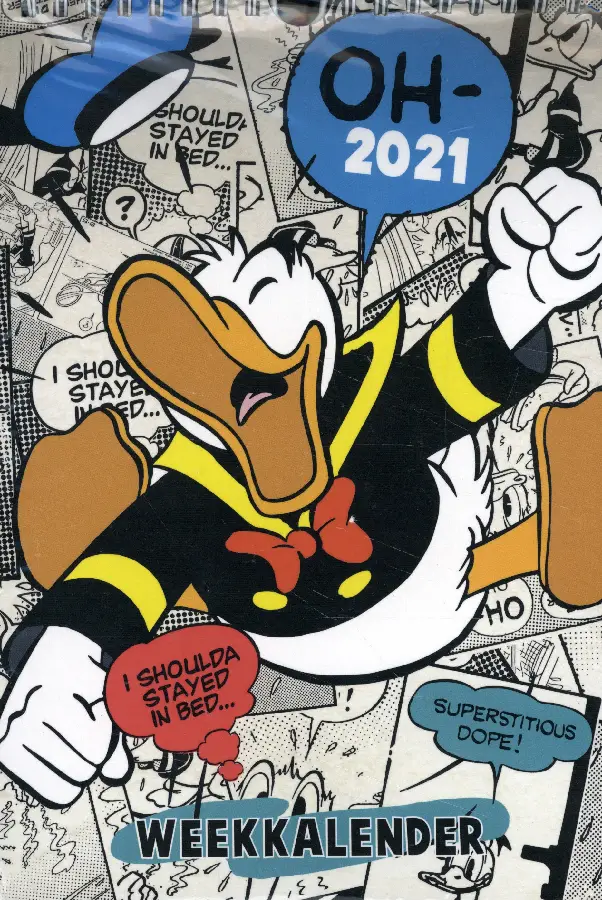WEEKKALENDER 2021 DONALD DUCK - SET VAN 5 - FSC MIX CREDIT