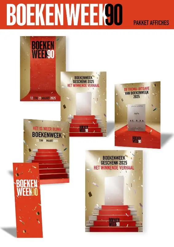 Pakket Affiches Boekenweek 2025