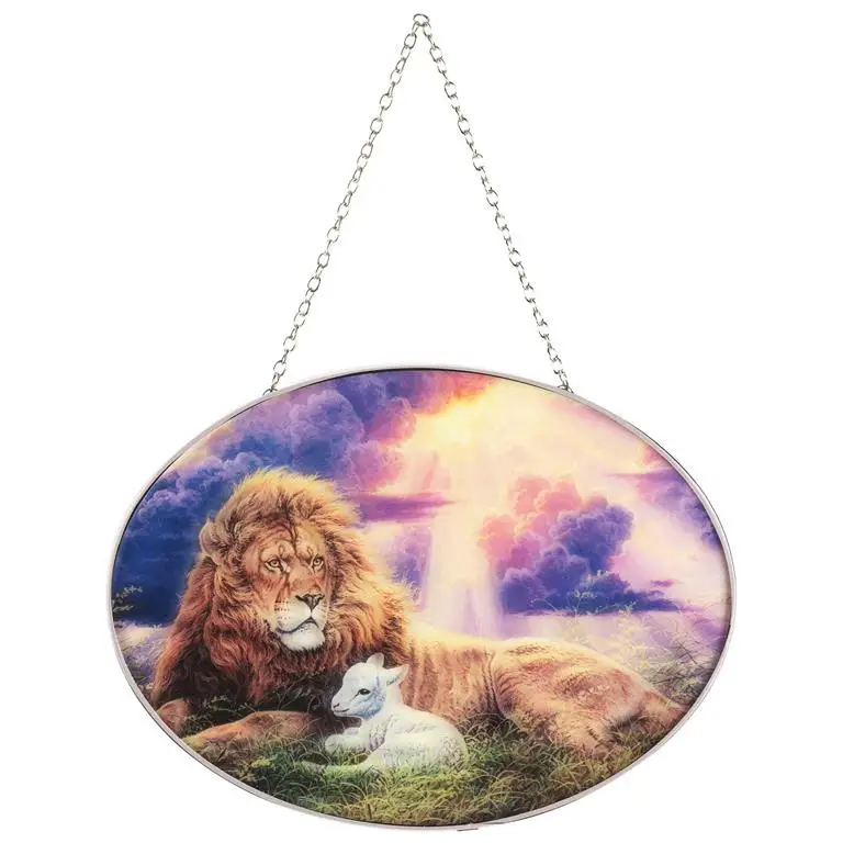Suncatcher Lion & Lamb