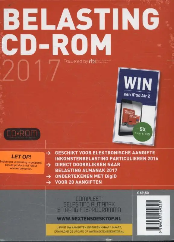 Belasting CD-rom / 2017