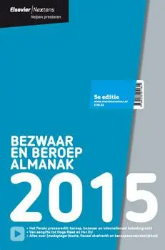 Bezwaar en beroep almanak / 2015