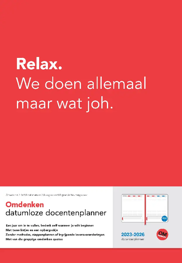 Omdenken Docentenplanner