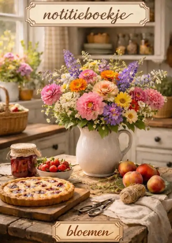 Notitieboekje, Bloemen