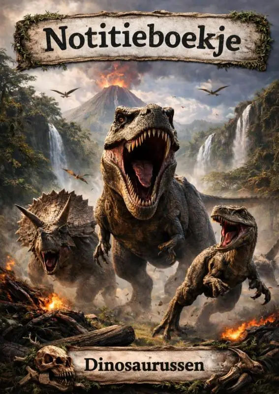 Notitieboekje, Dinosaurus