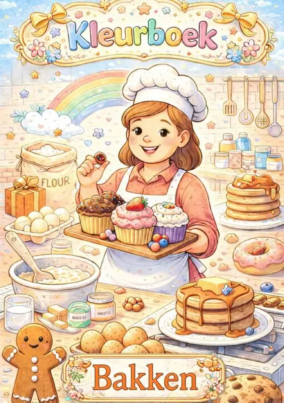 Kleurboek, Bakken
